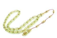 Mehmet Emin Ceylan İmzalı Açık Yeşil Çubuk Katalin Tesbih