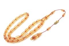 Mehmet Emin Ceylan İmzalı Bej Çubuk Katalin Tesbih