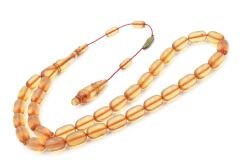 Mehmet Emin Ceylan İmzalı Bej Çubuk Katalin Tesbih