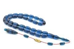 Mehmet Emin Ceylan İmzalı Lacivert Çubuk Katalin Tesbih