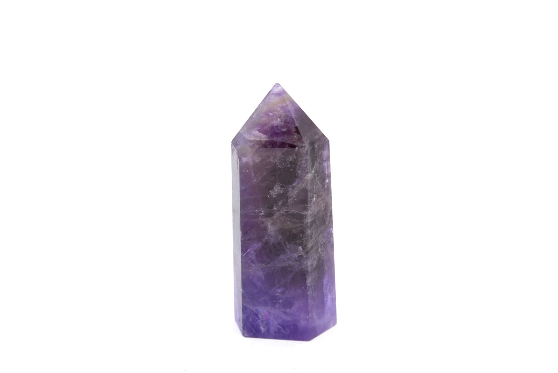 HAKİKİ DOĞAL AMETİST OBELİSK 38 GRAM 1.KALİTE
