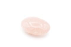 Hakiki Doğal Sabun Şeklinde Pembe Kuvars Masaj Taşı 82 Gram