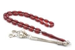 Buğday Kesim Kokulu Koyu Kırmızı Toz Kehribar Tesbih