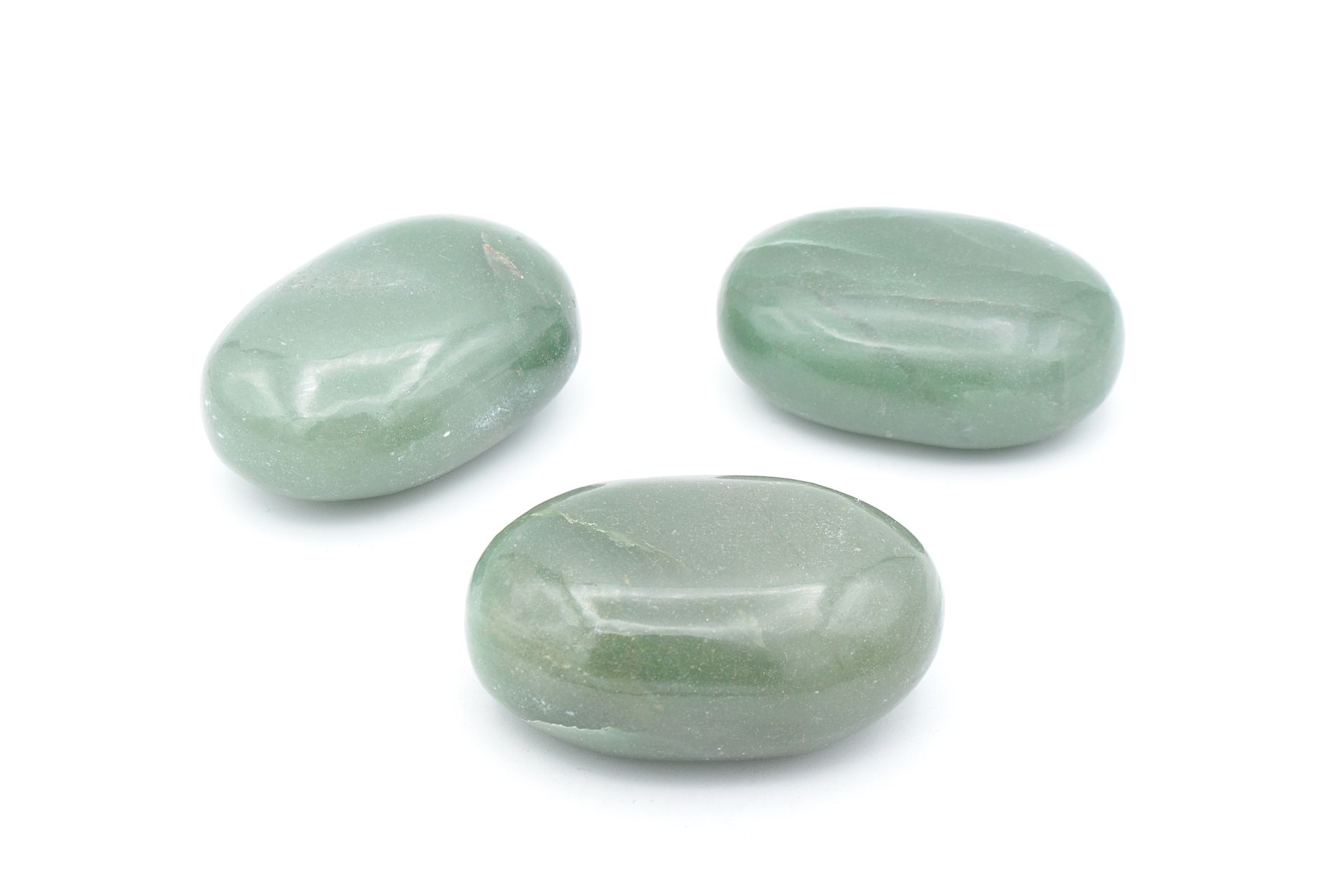 Hakiki Doğal Sabun Şeklinde Aventurin Taşı 85 Gram