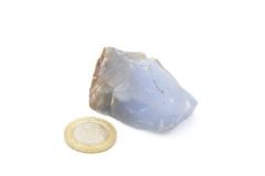 Hakiki Doğal Kalsedon Taşı Kaya Parçası 87 Gram