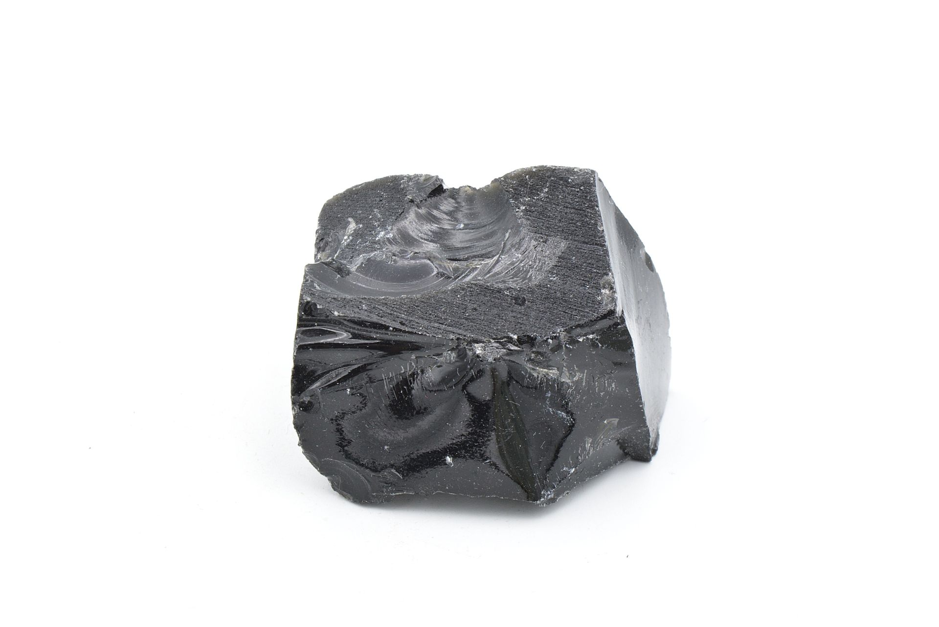 Hakiki Doğal Obsidyen Taşı Kaya Parçası 107 Gram