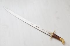 92 Cm Yatağan İşçilikli Kurt Başlı Fatih Kılıcı