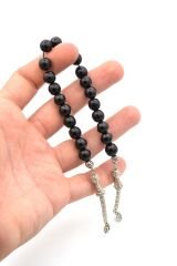 HAKİKİ KÜRE KESİM DOĞAL OLTU TAŞI ZAZA TESBİH 1.KALİTE 002