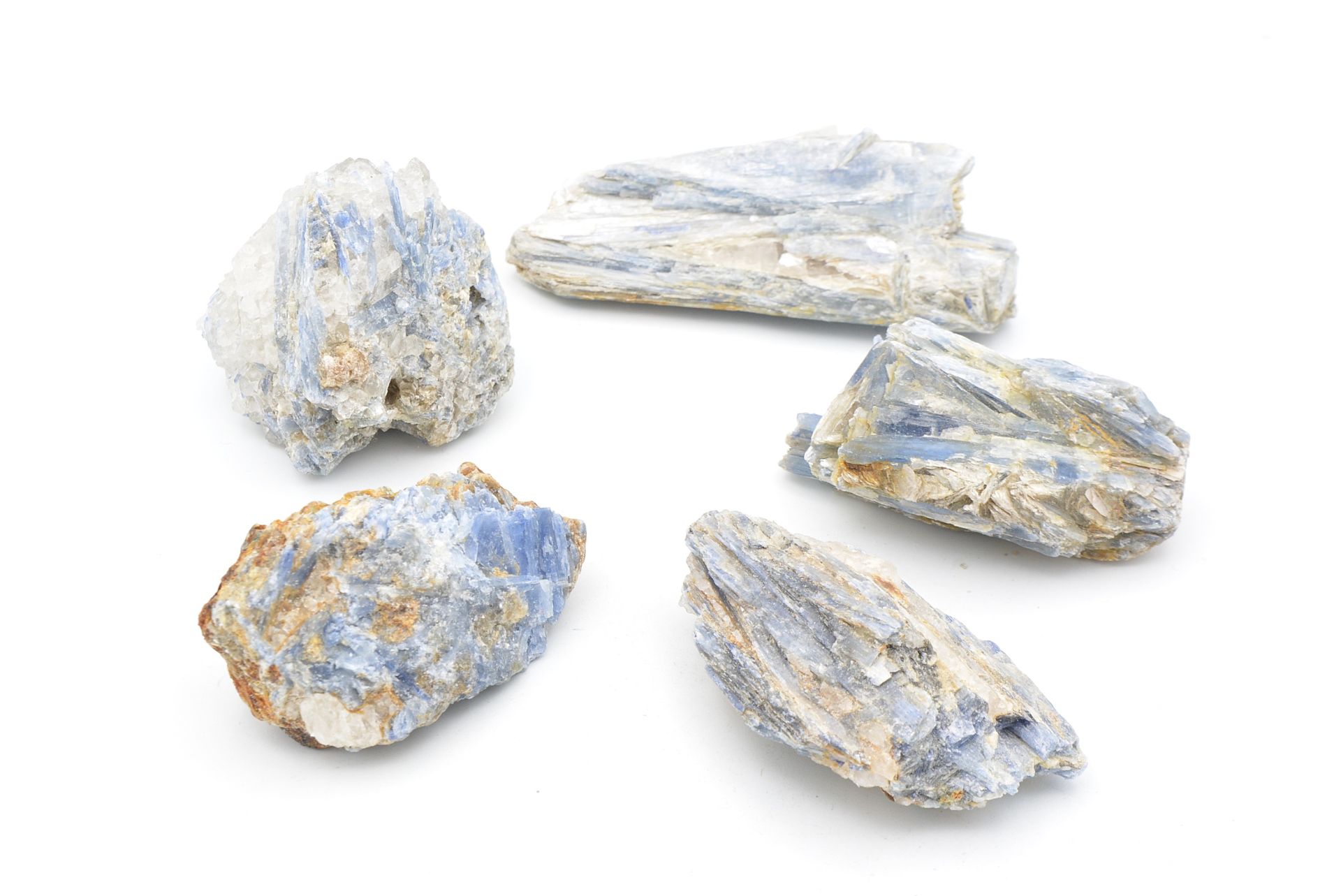 Hakiki Doğal Mavi Kyanit Taşı Kaya Parçası 40-50 Gram