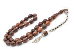 Gümüş Kaplama Kamçılı Beyzi Kesim Çekoslavak Katalin Tesbih