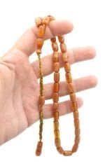 MAKROME SİSTEMLİ KAPSÜL KESİM ÇUBUK MALZEME SIKMA KEHRİBAR TESBİH 135