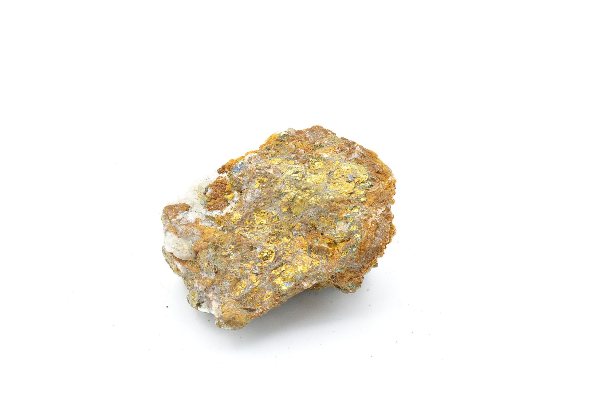 Hakiki Doğal Kalkopirit Taşı Kaya Parçası 70 Gram