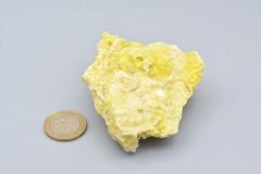 Hakiki Doğal Sülfür Kükürt Taşı Kaya Parçası 148 Gram