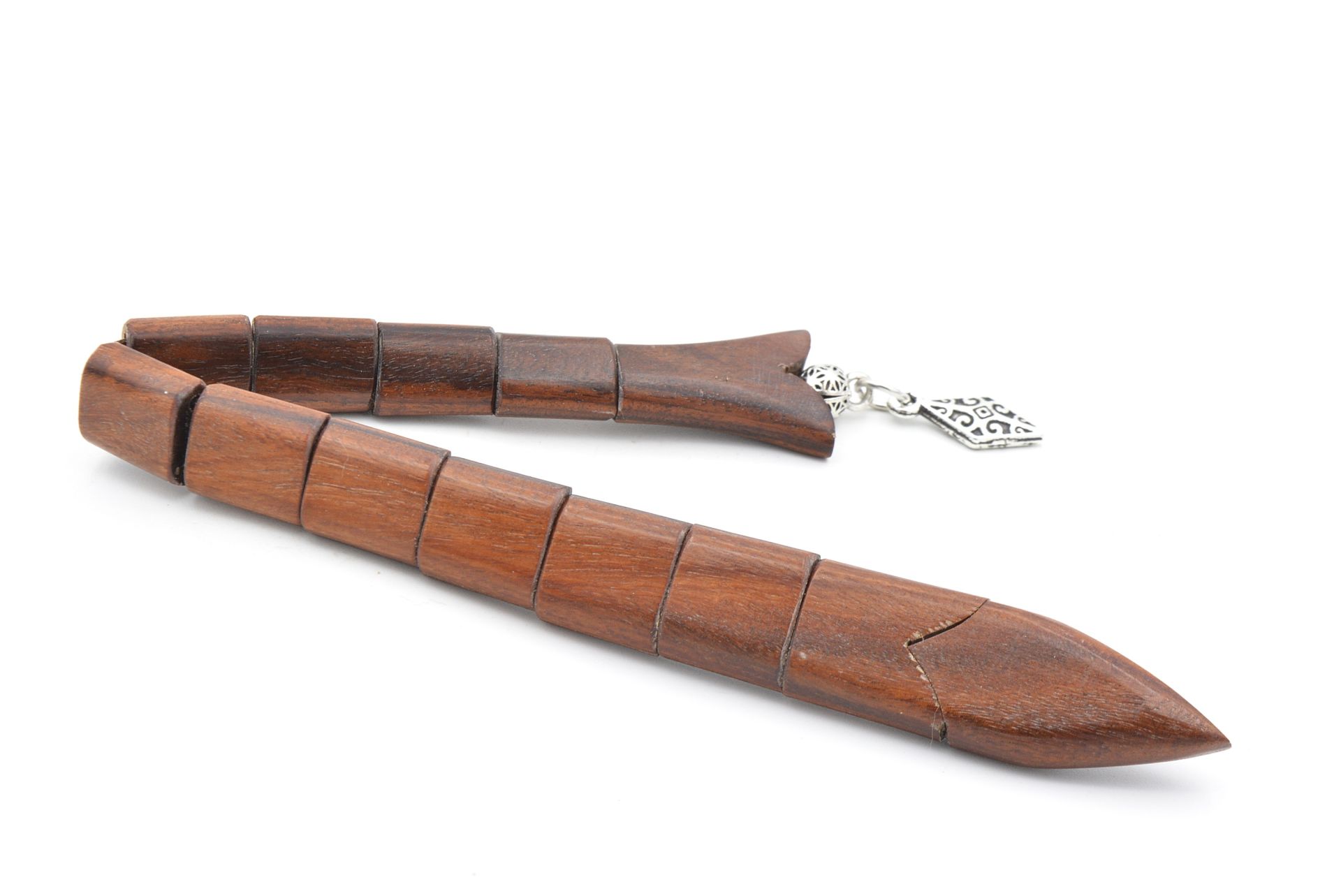 Usta İşçilikli Kahverengi Pelesenk Ağacı Balık Tesbih