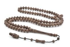 Usta İşi Sistemli Sığırcık Kesim 99 luk Venge Ağacı Tesbih