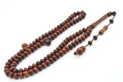 Usta İşi Sistemli Sığırcık Kesim 99 luk Keçiboynuzu Ağacı Tesbih