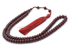 Saçaklı Sistemli 99 luk Bordo Katalin Tesbih