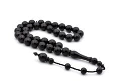 USTA İŞİ SİSTEMLİ KÜRE KESİM BLACKWOOD AĞACI TESBİH 1.KALİTE