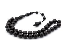 USTA İŞİ SİSTEMLİ KÜRE KESİM BLACKWOOD AĞACI TESBİH 1.KALİTE