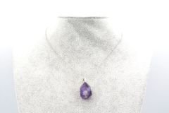 HAKİKİ DOĞAL AMETİST KOLYE UCU 1.KALİTE 008