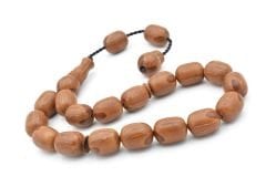 Sistemli İri Boy Kapsül Kesim Andız Ağacı Efe Maskot Tesbih 001