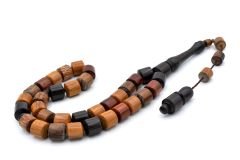 USTA İŞİ SİSTEMLİ FIÇI KESİM KARIŞIK AĞAÇ TESBİH İRİ BOY 002