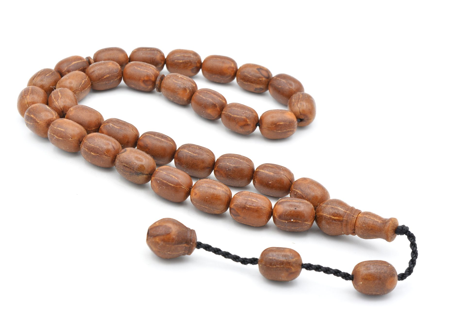 Sistemli İri Boy Kapsül Kesim Andız Ağacı Tesbih