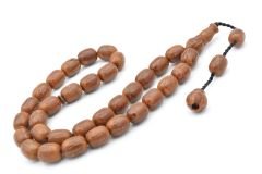 Sistemli İri Boy Kapsül Kesim Andız Ağacı Tesbih