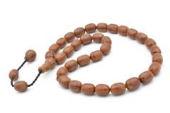 Sistemli İri Boy Kapsül Kesim Andız Ağacı Tesbih