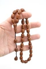 Sistemli İri Boy Kapsül Kesim Andız Ağacı Tesbih