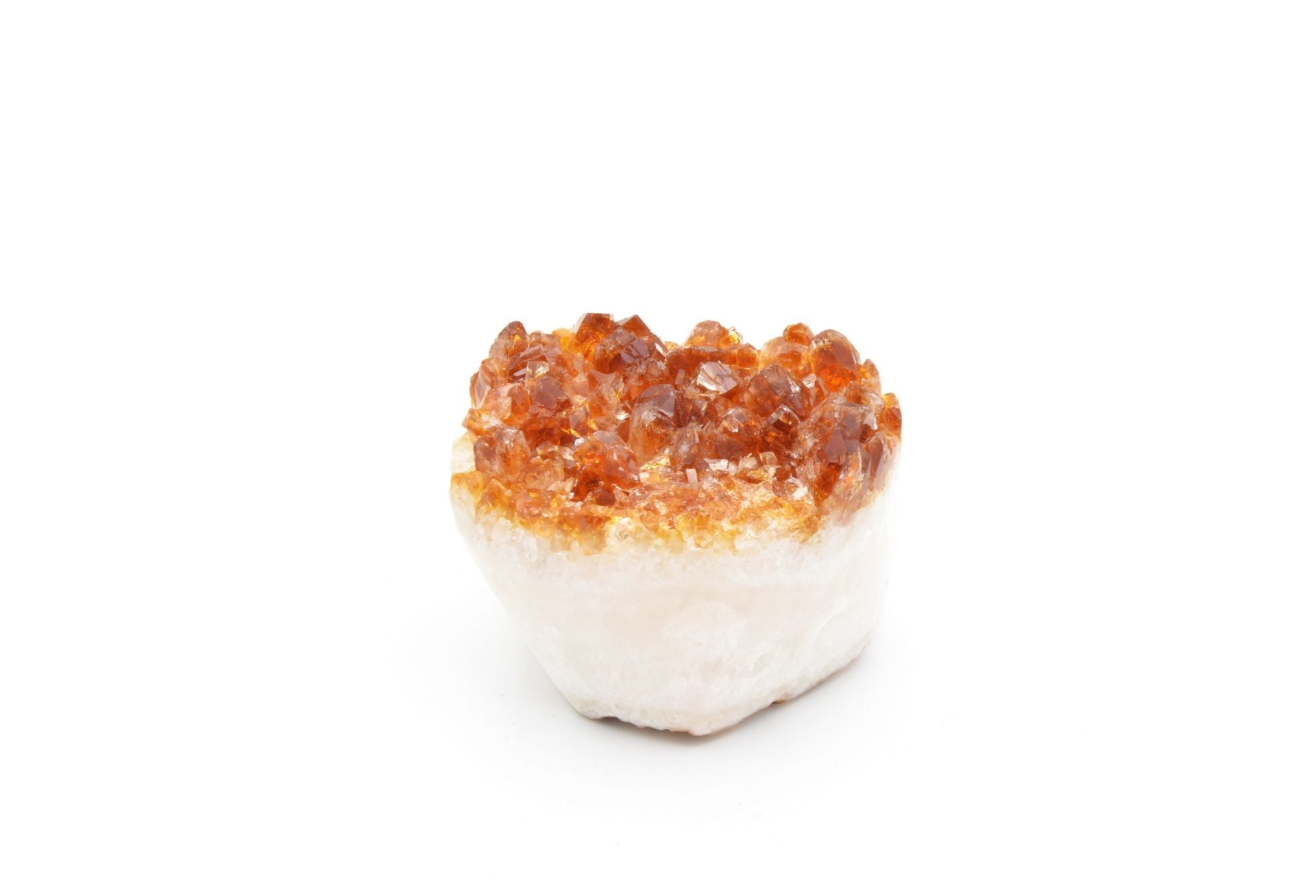 Hakiki Doğal Brezilya Sitrin Taşı Kaya Parçası 111 Gram