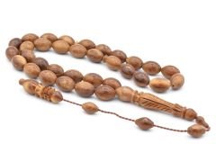 Beyzi Kesim Kalem İşi İmameli İri Boy Kuka Tesbih