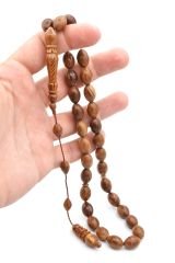 Beyzi Kesim Kalem İşi İmameli İri Boy Kuka Tesbih