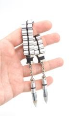 Zamak Malzemeli Usta İşi Mermi Kovanı Zaza Tesbih