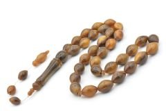 Usta İşi Sistemli Beyzi Kesim Dev Boy Ceylan Boynuzu Tesbih