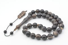 Usta İşi Sistemli Küre Kesim Dev Boy Bufalo Boynuzu Tesbih