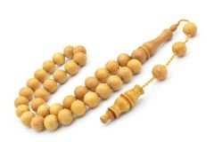 Usta İşi Sistemli Küre Kesim İri Boy Kayın Ağacı Tesbih