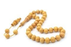 Usta İşi Sistemli Küre Kesim İri Boy Kayın Ağacı Tesbih