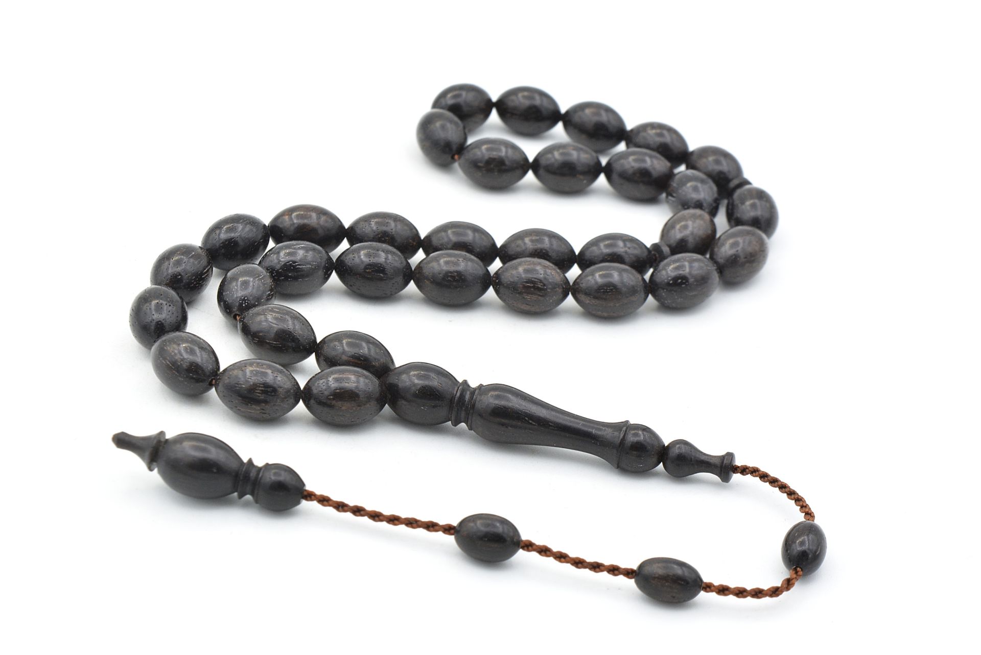 Rüstem Duman Yapımı Beyzi Kesim Blackwood Tesbih