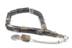 Kamçılı Kapsül Kesim Bufalo Boynuzu Efe Maskot Tesbih