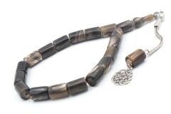 Kamçılı Kapsül Kesim Bufalo Boynuzu Efe Maskot Tesbih