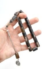 Kamçılı Kapsül Kesim Bufalo Boynuzu Efe Maskot Tesbih