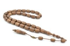 Usta İşi İmzalı Kapsül Kesim Kokulu Sandal Ağacı Tesbih