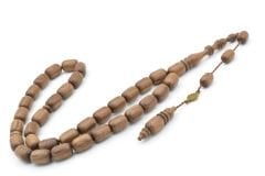 Usta İşi İmzalı Kapsül Kesim Kokulu Sandal Ağacı Tesbih