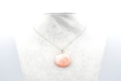 HAKİKİ DOĞAL PEMBE KUVARS KOLYE UCU 1.KALİTE 007