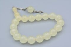 İri Boy Küre Kesim Kedi Gözü Fosforlu Efe Maskot Tesbih