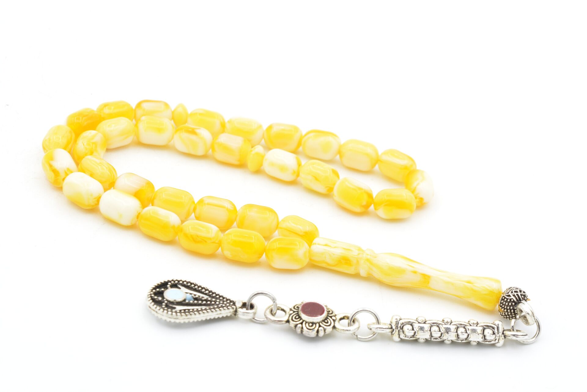 Kapsül Kesim Bilek Boy Sarı Beyaz Beyrut Kehribar Tesbih