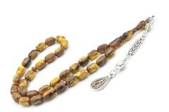 Kapsül Kesim Günlük Boy Sarı Kahverengi Beyrut Kehribar Tesbih