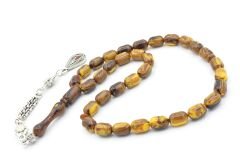 Kapsül Kesim Günlük Boy Sarı Kahverengi Beyrut Kehribar Tesbih