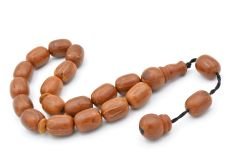 Sistemli İri Boy Kapsül Kesim Andız Ağacı Efe Maskot Tesbih